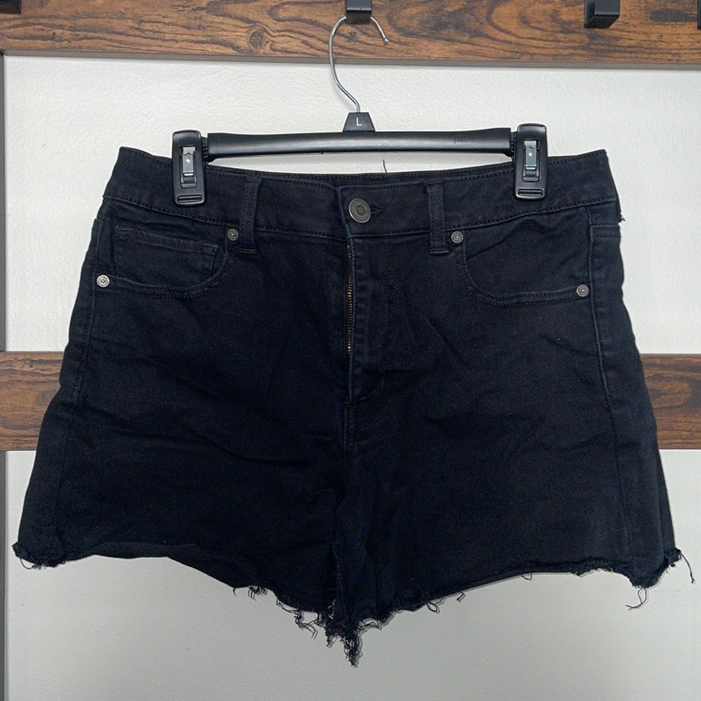 American Eagle Ultra Stretch Distressed Jean Shorts